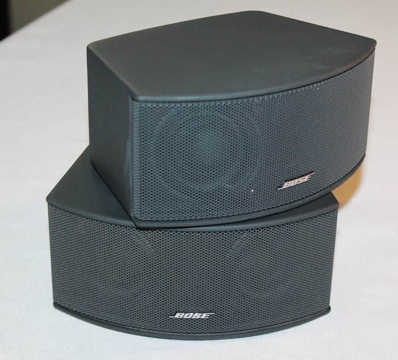 2 Bose Gemstone Speakers AV321 3-2-1 GS/GSX Cinemate Series 1 II