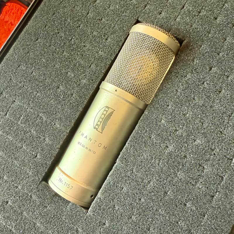 Brauner Phantom Classic FET microphone - Nickel original vintage Germany image 1