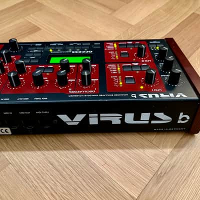Access Virus B Desktop Digital Synthesizer 1999 - 2002 - Black / Red image 7