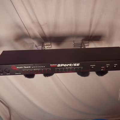 Music Quest MIDI Engine 8Port/SE 8 Port/SE MIDIEngine rack effect with power supply used image 3