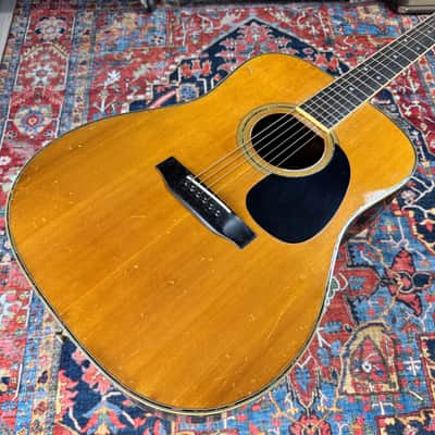 1979 Morris D28 Style X-Braced Dreadnought Model WE-40 Shadow Pickup image 20