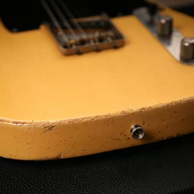 LsL Instruments T-Bone 52 "Cice" Relic 100th Guitar Made Butterscotch Blonde image 15