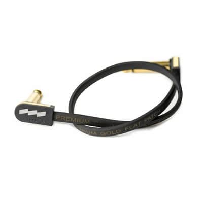 EBS PG-28 Premium Gold Flat Patch Cable (28cm) image 2
