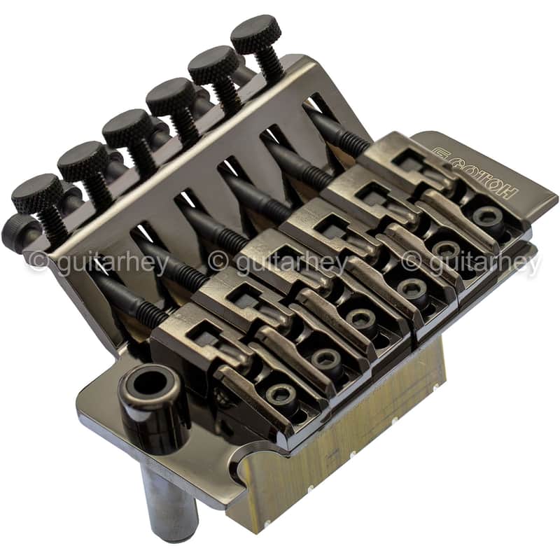 NEW Gotoh GE1996T Floyd Rose Locking Tremolo Bridge Guitar - COSMO Black - 40mm Block image 1