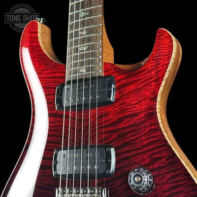 PRS Custom 24-08 Mango Limited Fire Red / Gray Black Fade w/case 0424349 image 6