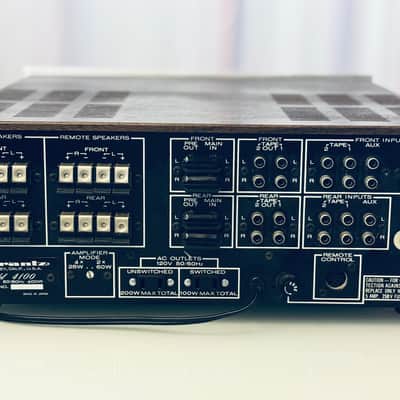 🎶✨ Marantz Model 4100 Quadraphonic Integrated Amplifier — Serviced/Cleaned, LED, 4CH/2CH Modes, Fully Tested/Working image 6