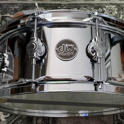 DW 5.5" x 14" Performance Series Steel Snare Drum in Chrome DRPM5514SSCS image 1
