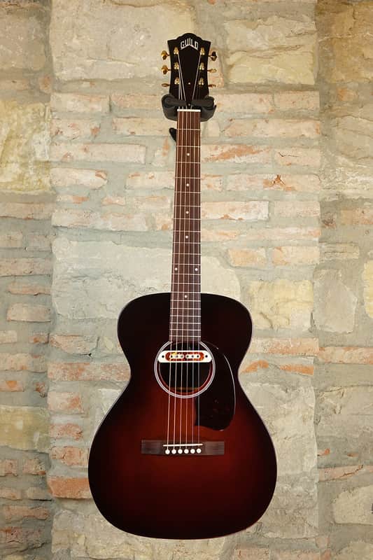 GUILD CUSTOM SHOP GSR Special Run 2022 - M20E Special Ruby Red Metallic with DeArmond soundhole pickup image 1