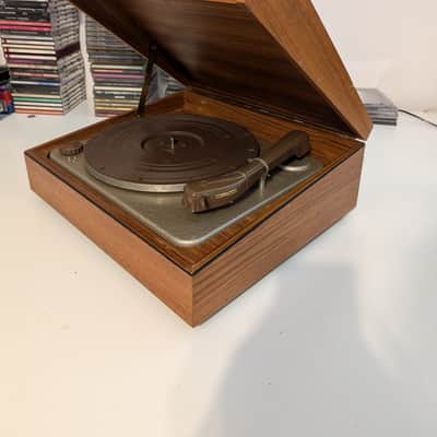 Vintage ELAC Miraphon 210 Turntable - Scandinavian Style / Mid-Century Teak image 5