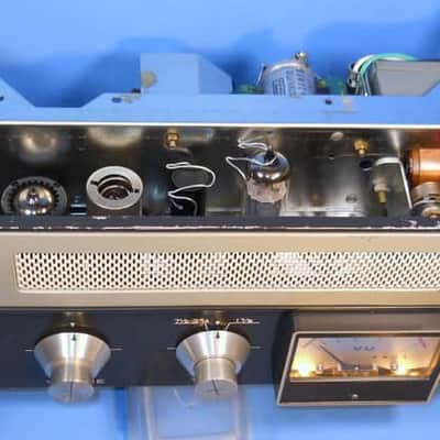 AKAI M-8 Tube Microphone Preamp from tape machine - ReCapped, Restored / in custom case image 4