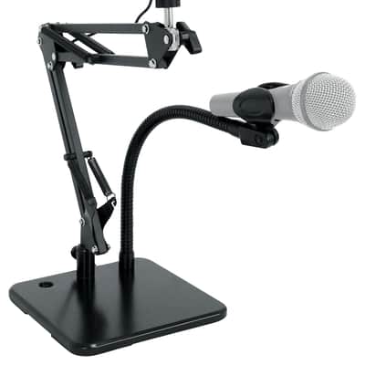 Rockville iSTAND 85 Dual Desktop Boom Arm + Gooseneck Mic/iPhone/iPad Stand image 15