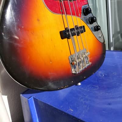 Fender Japan JB62-95 Jazz Bass. Japan vintage made in 1990. Originally lacquer painted. image 5