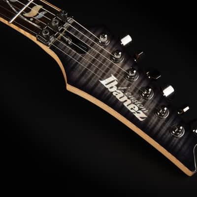2020 Ibanez J. Custom RG8570Z-BRE with Ebony Fretboard - Black Rutile | Japan Custom Shop "AAA" Flame Top Tree of Life DiMarzio HSH Pickups Push/Pull Coil Split RG-8870 Upgrade | CoA OHSC image 9