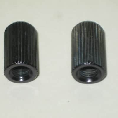 ONE pair of rarely used (rarely handled) Gibson BLACK GLOSS Finish STUDS (aka Mounting Pieces) and Black Finish ANCHORS (aka Inserts) for PTTP BLACK GLOSS Finish Stop Bar Tailpiece (Tailpiece NOT included) came off of a 2000 LP Gothic (NO guitar) image 24