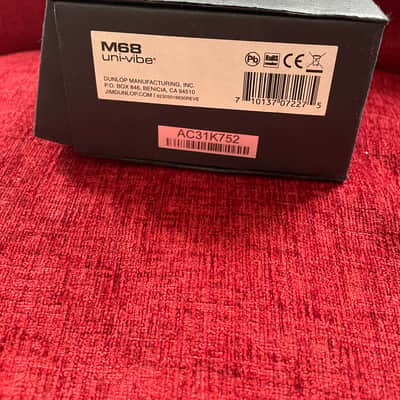 (Mint) MXR M68 Uni-Vibe 2014 - Present - Black (Boxed) image 9