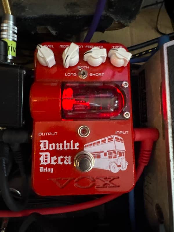 Vox TG2DDDL Tone Garage Double Deca Delay 2010s - Red image 1
