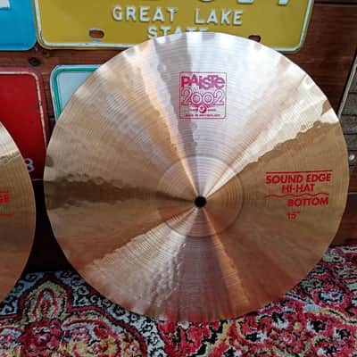PAISTE 2002 15" Sound Edge hi hat. Nuovo. image 3
