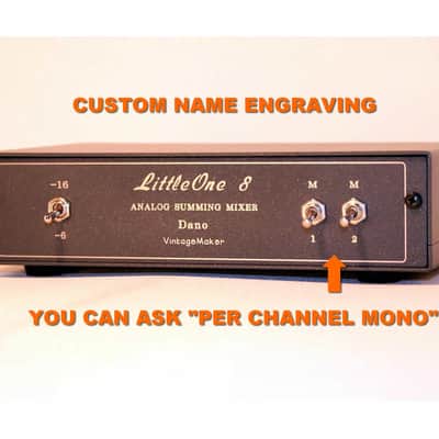 8-Input Universal Synth & DAW Summing Mixer - LittleOne 8x2 - Customizable! image 3