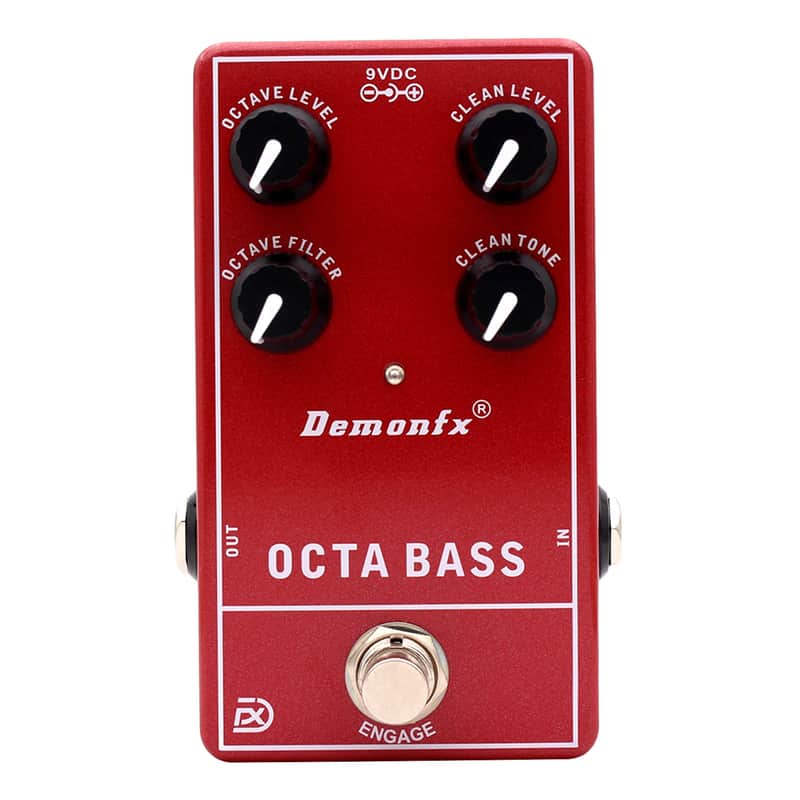 Octa Bass Analog Bass Octave Bass Guitar Effect Pedal True Bypass image 1