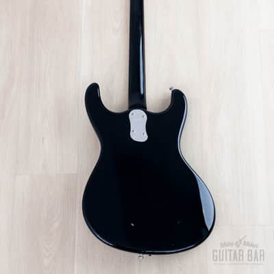 1990s Mosrite Ventures Model Super Custom '65 Black w/ Vibramute & Case, Japan Kurokumo image 3