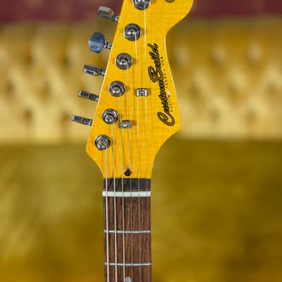 Custom Build Strat-Style w/bag - Yellow Transparent image 8