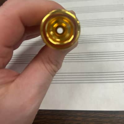 Monette UNITY DM-4L Trumpet Mpc in GOLD image 4