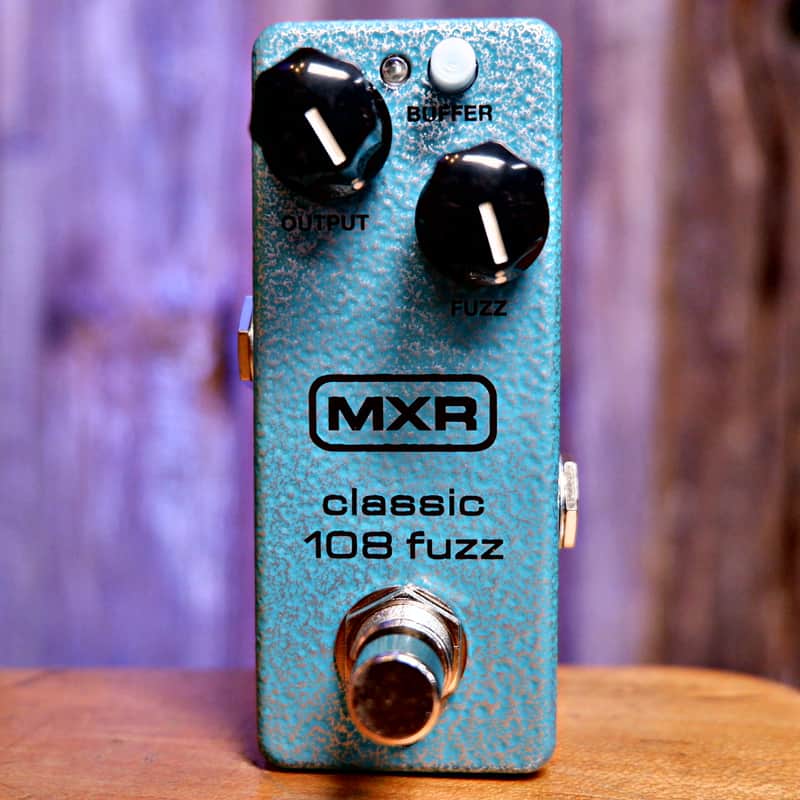 MXR M296 Classic 108 Fuzz Mini Effect Pedal image 1
