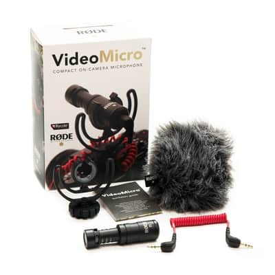 RODE VideoMicro On-Camera Mikrofon inkl. Zubehör image 1