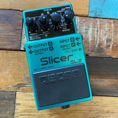 Boss SL-2 Slicer — Teal, As New, Original Box image 1