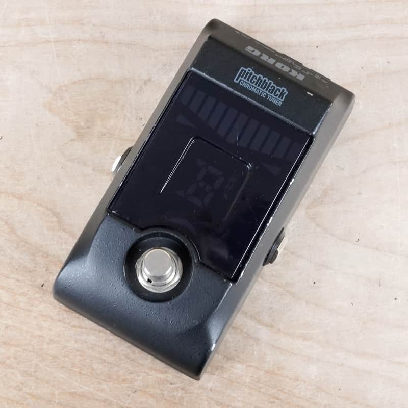 Korg Pitchblack Chromatic Guitar/Bass Tuning Pedal PB-01 2010s Black