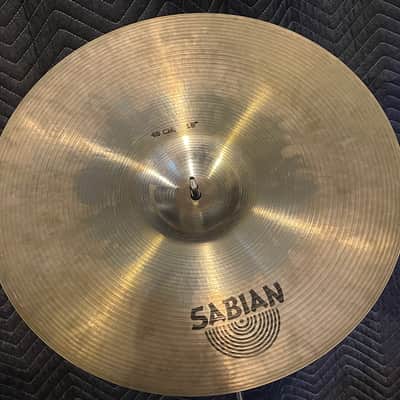Sabian 18" AA Crash/Ride Cymbal Vintage 1980's 1st Gen "Hollow Logo" B20 - 1522g image 5