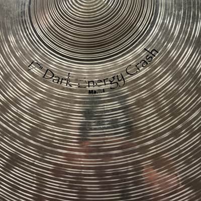 Paiste Signature 17 Inch Dark Energy Crash Cymbal, 1,251 Grams, Video Demo. image 2
