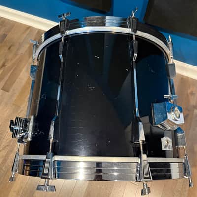 Tama Rockstar DX Bass Drum 22" x 16" Japan Black Remo Aquarian Free Shipping image 9