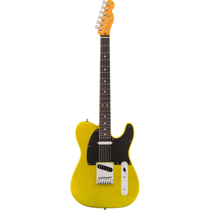 Fender American Ultra II Telecaster Electric Guitar, Ebony Fingerboard - Solar Flare image 1