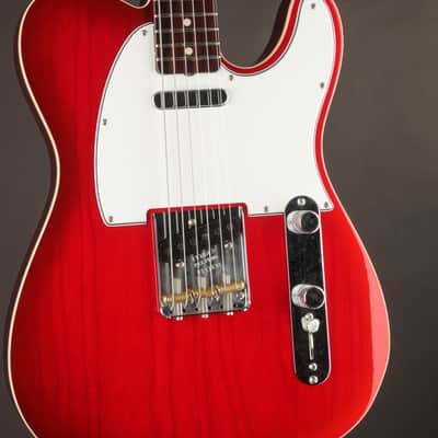 Fender Custom Shop Postmodern Tele, Rosewood Neck, Aged Crimson Burst/DLX Closet Classic image 4