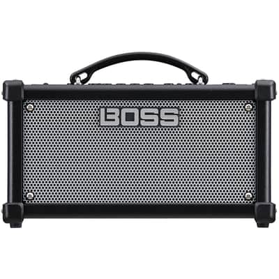Boss Dual Cube LX 10-Watt 2x4" Stereo Digital Modeling Guitar Combo 2022 - Present - Black image 1