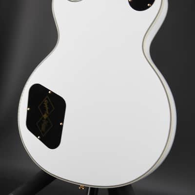 Epiphone Inspired by Gibson Custom Les Paul Custom Alpine White image 9
