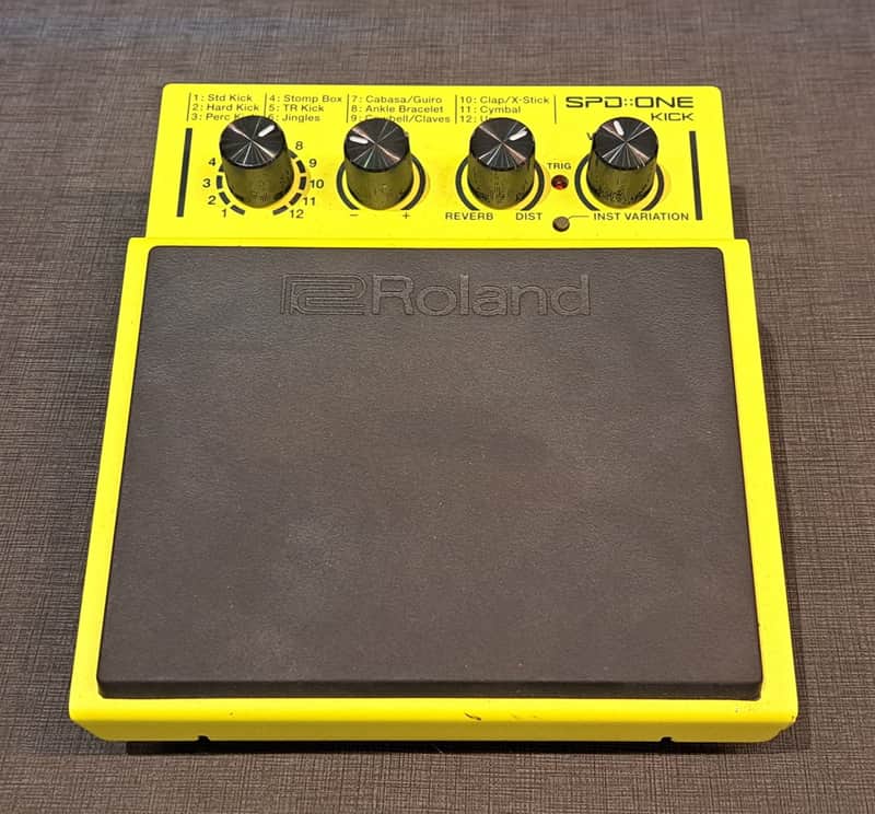 ROLAND SPD-ONE KICK ELECTRONIC DRUM PAD W/ BOX (USED) image 1