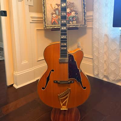 D'Angelico Excel EXS-1  Archtop Honey Blonde image 1