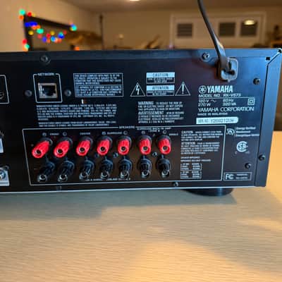 Yamaha RX V573 7.1 Channel AV Receiver Stereo HDMI Serviced Remote Bundle Beauty image 13