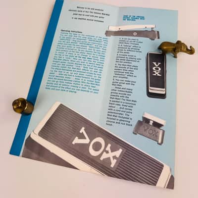 Vox Wah-Wah Foldout Brochure 1967 image 3