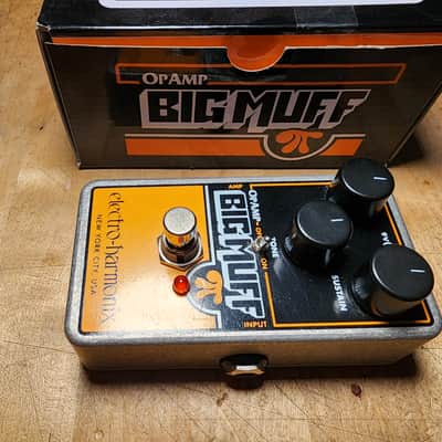 Electro-Harmonix Op Amp Big Muff Pi Reissue 2017 - Present - Black/Orange image 2