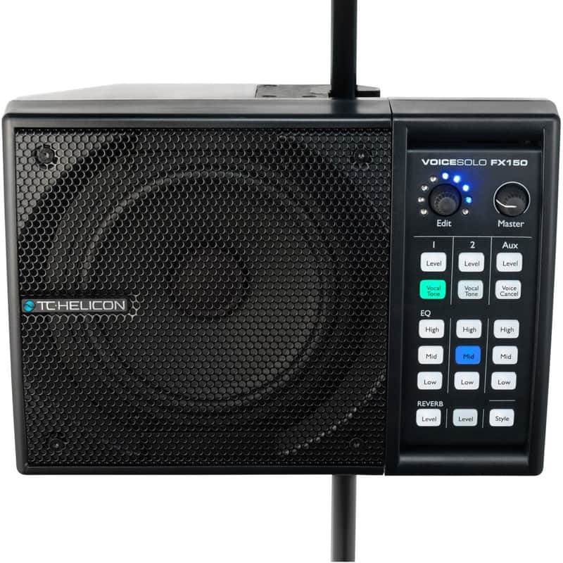 TC Helicon VoiceSolo FX150 PA Vocal Personal Live Stage Monitor Speaker (Open Box) image 1