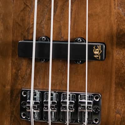 Warwick Pro Series Corvette Standard Electric Bass - Antique Tobacco Transparent Satin with Gig Bag image 11