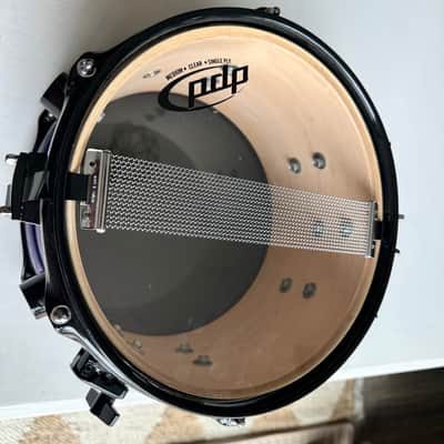 PDP 805 5x10” popcorn snare drum 2000’s - Purple wrap image 6