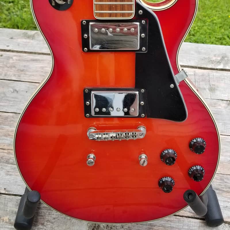 1972 Epiphone Les Paul Classic Tomato Red Burst