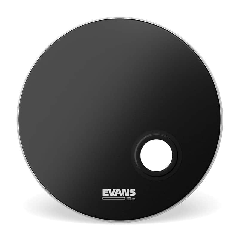Evans REMAD Black Bass Drumhead 22" image 1