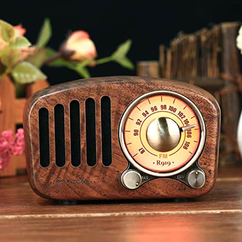 Vintage Radio-Walnutwood image 1