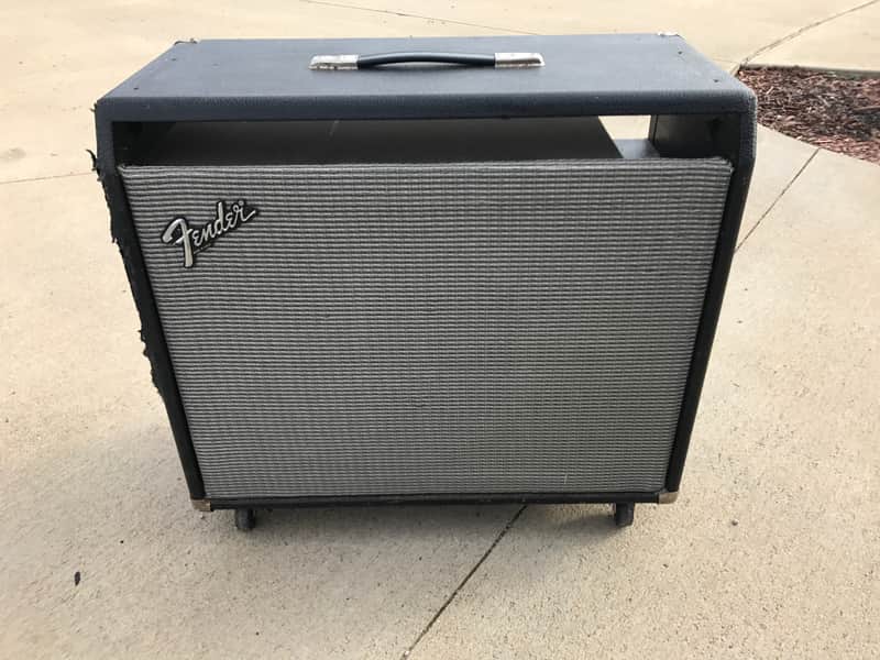 Fender Vintage Fender Amp Cabinet 15" Empty Amplifier Cab Chassis Project image 1