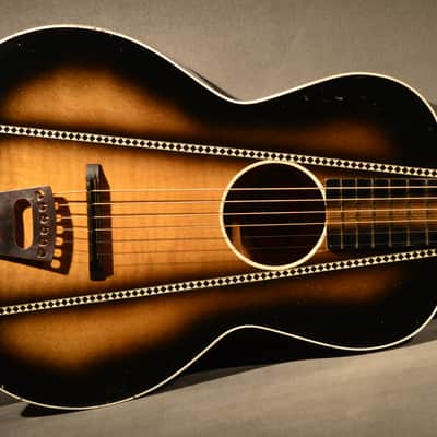 B& J (Buegeleisen and Jacobson) N.Y.  "The Serenader" 1930's-1960's  Acoustic Guitar image 3